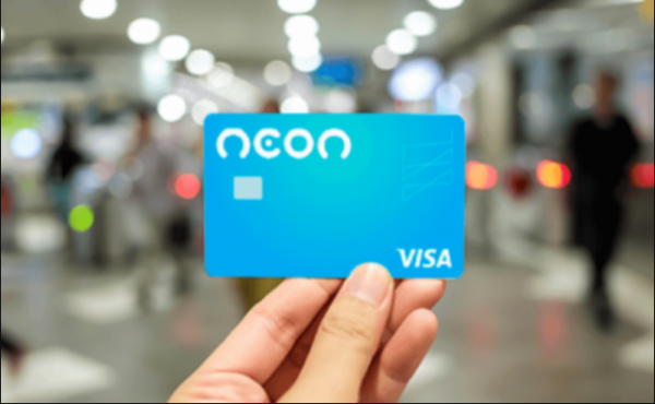 Cartão Neon Visa Internacional